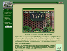 Tablet Screenshot of 3660peachtreecondos.com